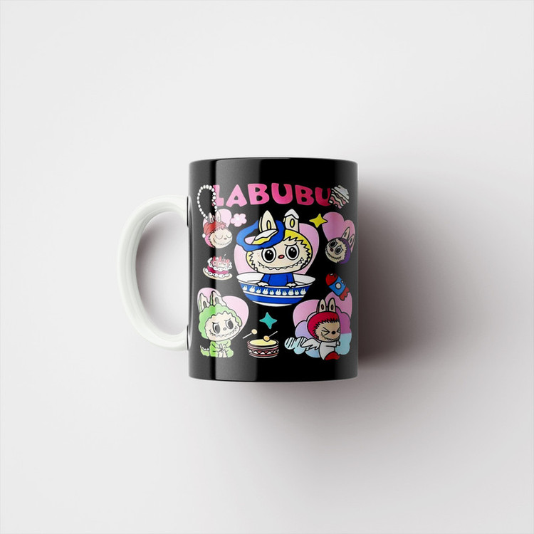ماگ پاد آفرین مدل فانتزی طرح عروسک لبوبو Labubu ترند کد p10672