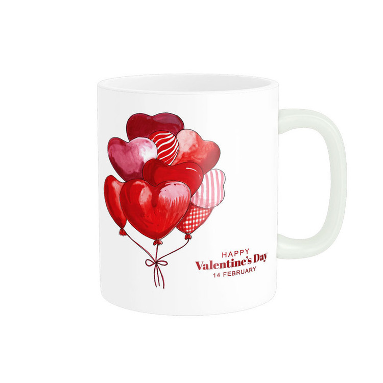 ماگ پادآفرین مدل عشق طرح قلب LOVE کد p6371