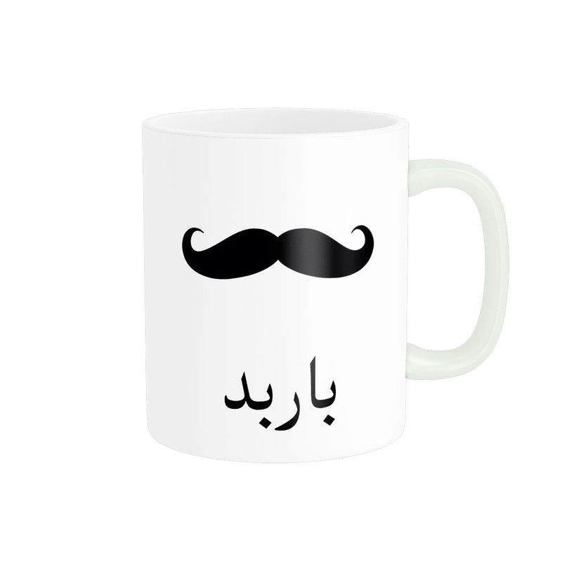 ماگ ناریکو مدل لیوان شخصی طرح اسم باربد کد 014387