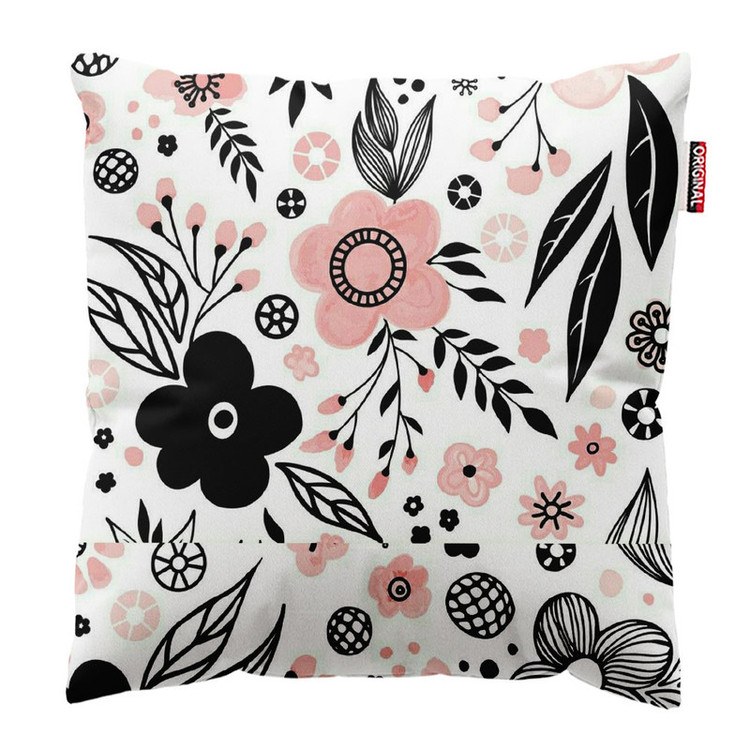 کوسن پاد آفرین طرح گل کد 4275 سایز 30*30 سانتی متر