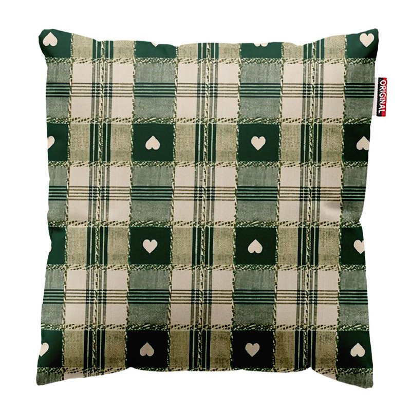 کوسن پاد آفرین طرح قلب کد 1059 سایز 40*40 سانتی متر