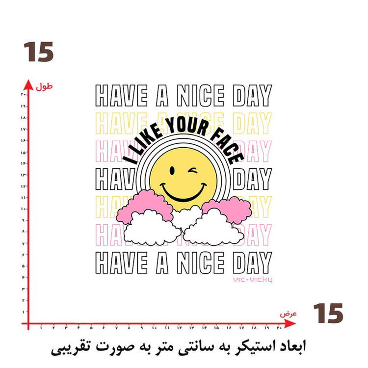 استیکر پارچه و لباس پاد آفرین طرح انگیزشی و ایموجی جذاب کد 3567