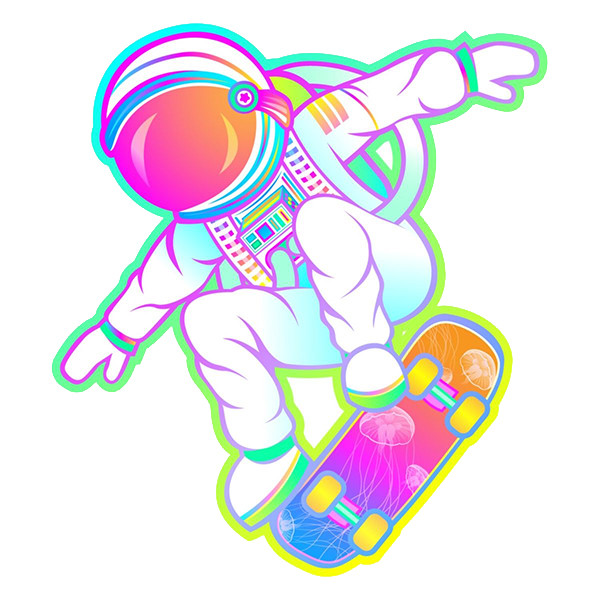 استیکر پارچه و لباس پاد آفرین طرح کارتونی کد 5963