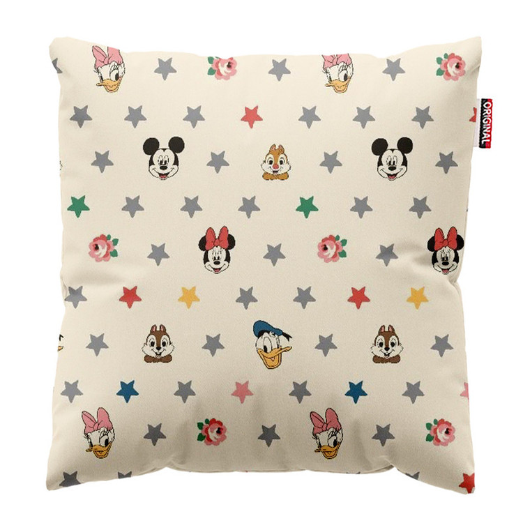 کوسن پاد آفرین طرح کارتونی بچگانه میکی موس کد 4903 سایز 30*30 سانتی متر