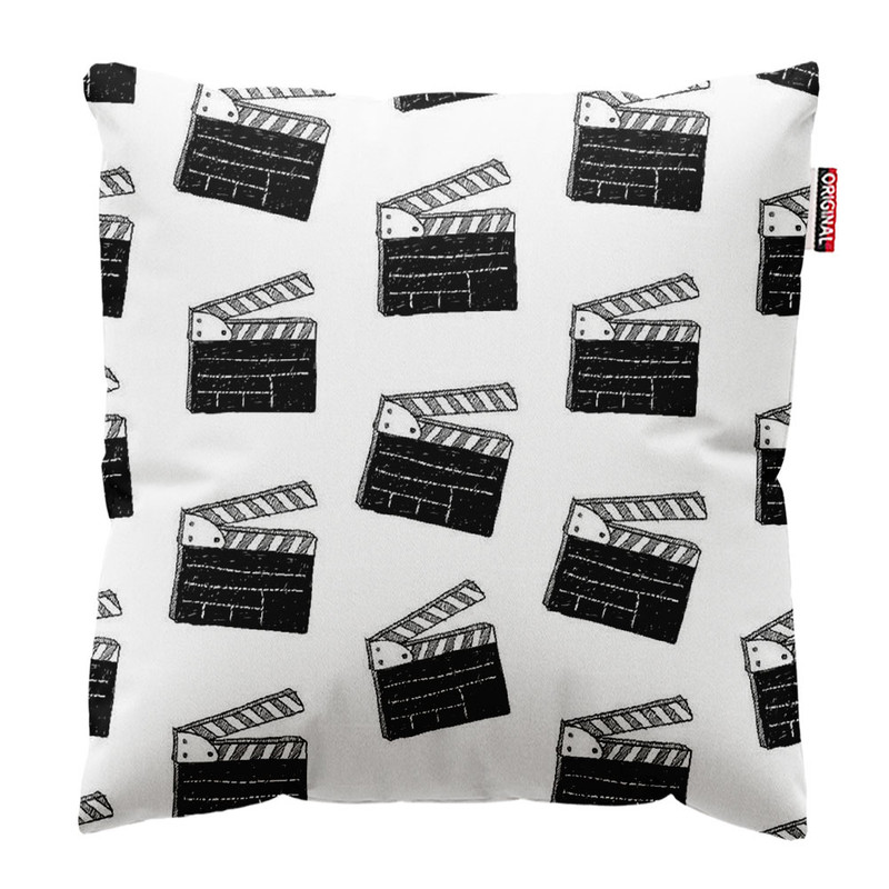 کوسن پاد آفرین طرح سینما کد 4965 سایز 40*40 سانتی متر