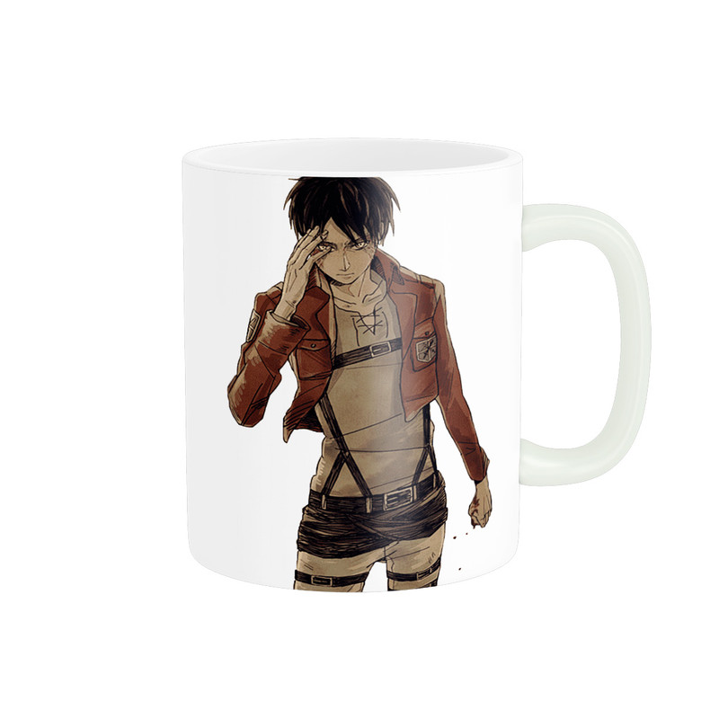 ماگ پادآفرین طرح انیمه اتک ان تایتان - نبرد تایتان ها  Attack on Titan کد 0817