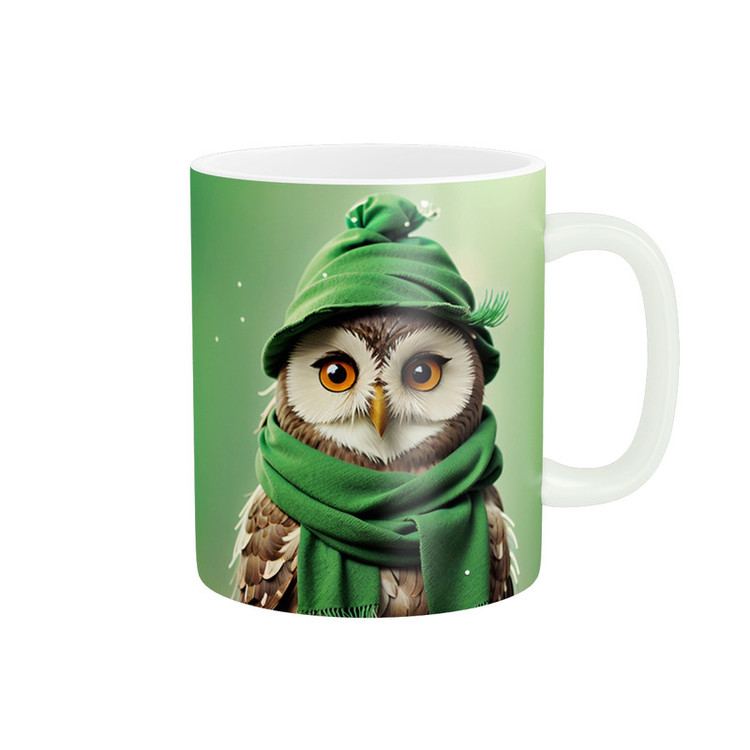 ماگ پاد آفرین طرح جغد کد 536