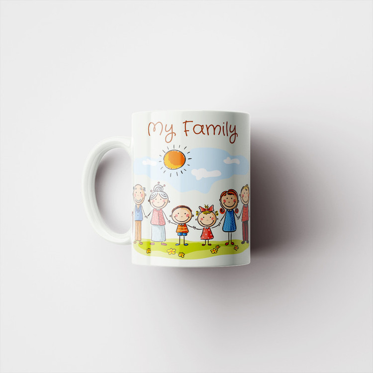 ماگ پاد آفرین طرح خانواده کد 839