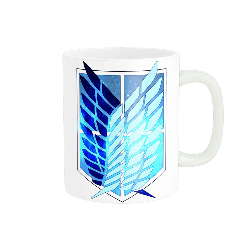 ماگ پادآفرین طرح انیمه اتک ان تایتان - نبرد تایتان ها Attack on Titan کد 0840