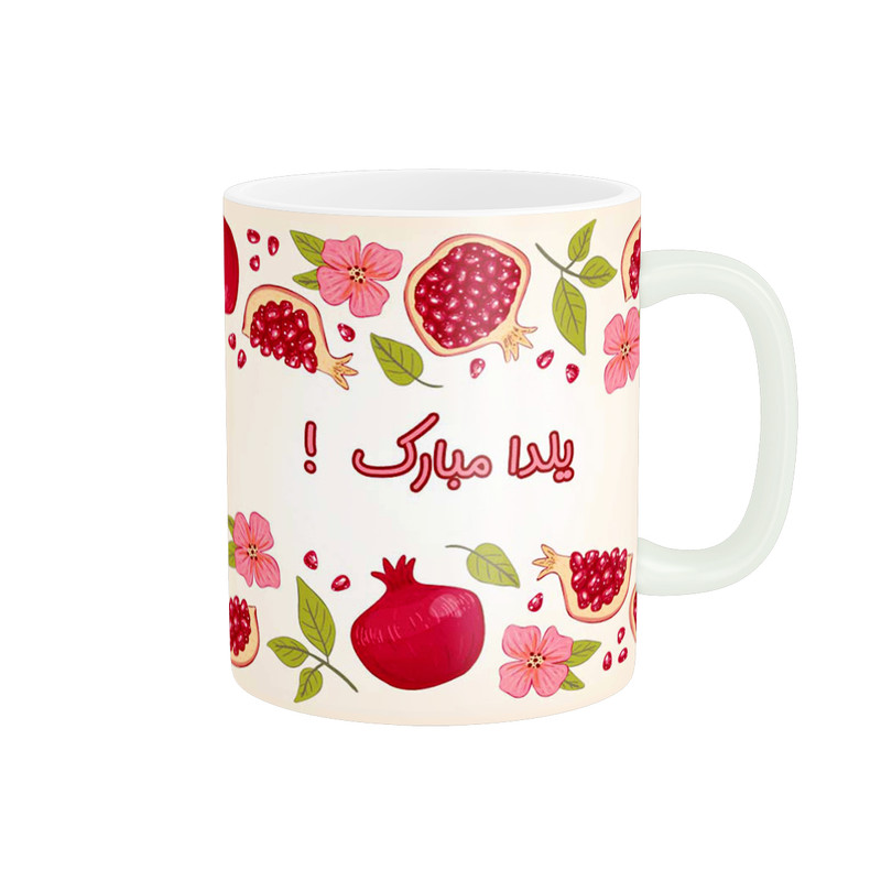 ماگ پادآفرین مدل شب یلدا کد 121