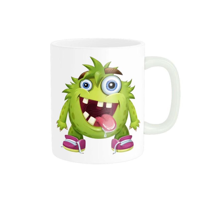 ماگ پادآفرین طرح  هیولا Monsters کد 1492