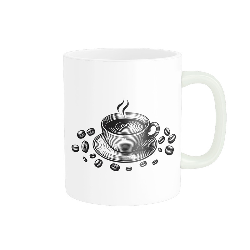ماگ پادآفرین طرح  قهوه و کافی Coffee کد 1392