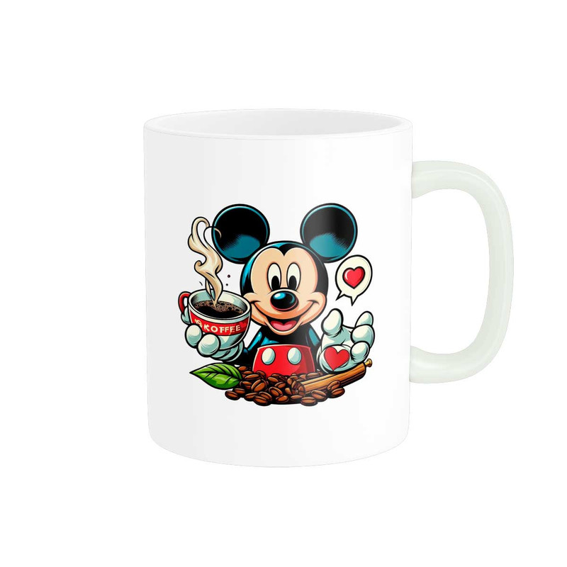 ماگ پاد آفرین طرح کارتون میکی موس Mickey Mouse کد 3520