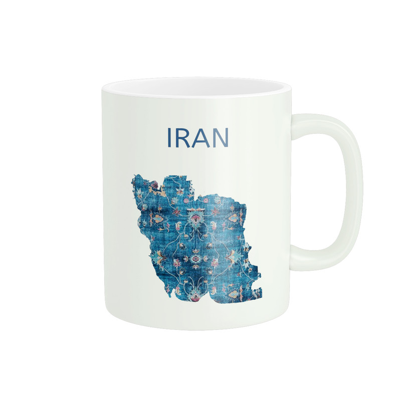 ماگ پادآفرین مدل نقشه ایران کد PM4213
