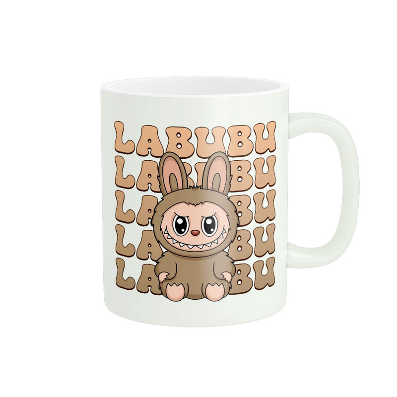 ماگ پادآفرین مدل عروسک لبوبو Labubu کد PM4156
