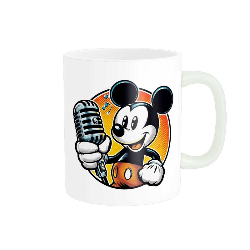 ماگ پاد آفرین طرح کارتون میکی موس Mickey Mouse کد 3525