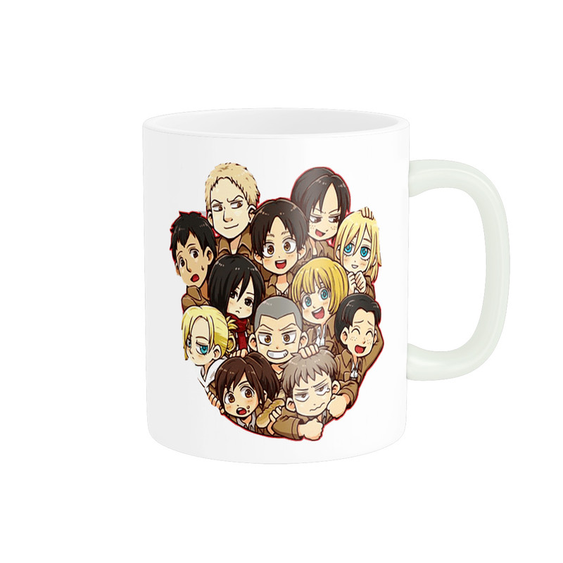 ماگ پادآفرین طرح انیمه اتک ان تایتان نبرد تایتان ها Attack on Titan کد 0810