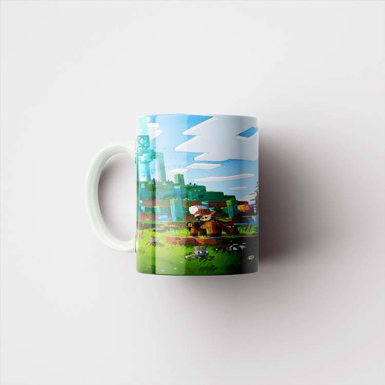 ماگ پادآفرین مدل ماینکرافت Minecraft کد p2560