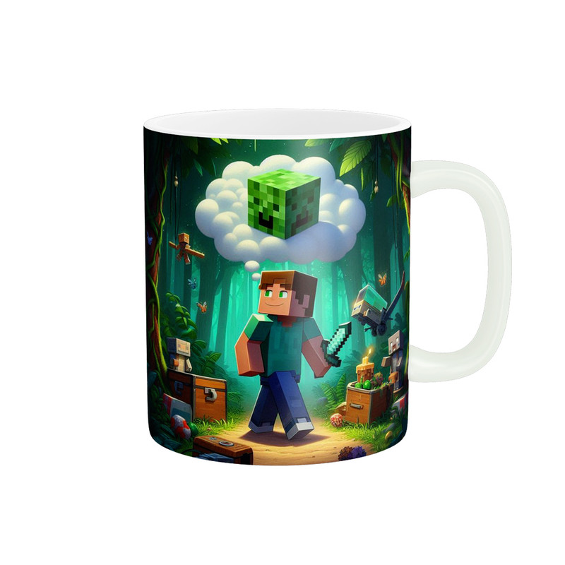 ماگ پادآفرین مدل ماینکرافت Minecraft کد p2373