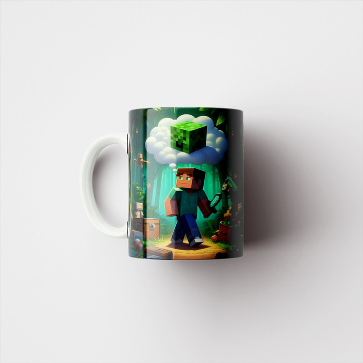ماگ پادآفرین مدل ماینکرافت Minecraft کد p2373