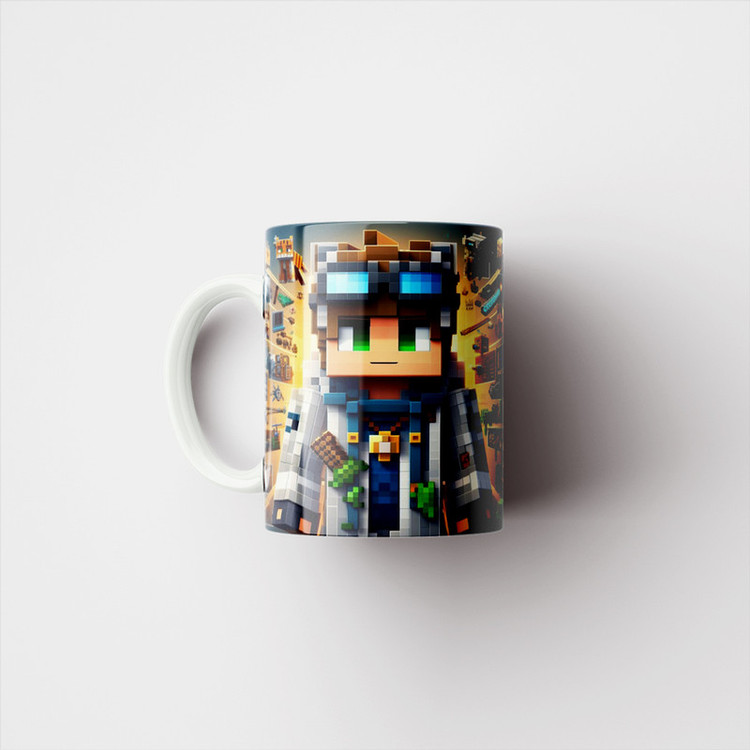 ماگ پادآفرین مدل ماینکرافت Minecraft کد p2383