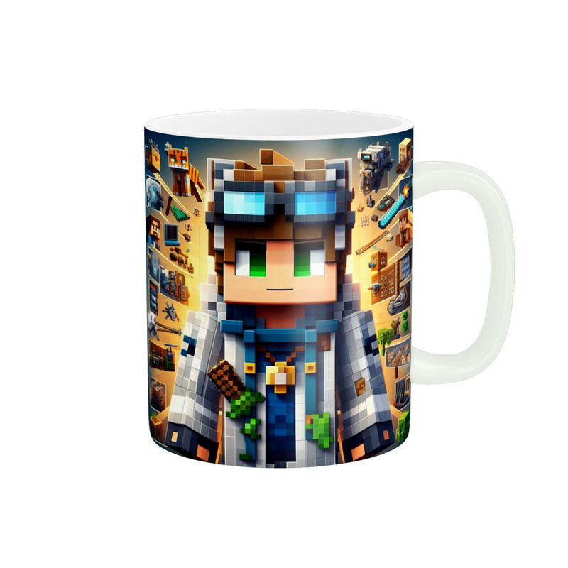 ماگ پادآفرین مدل ماینکرافت Minecraft کد p2383