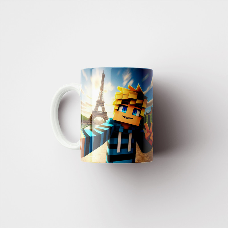ماگ پادآفرین مدل ماینکرافت Minecraft کد p2354