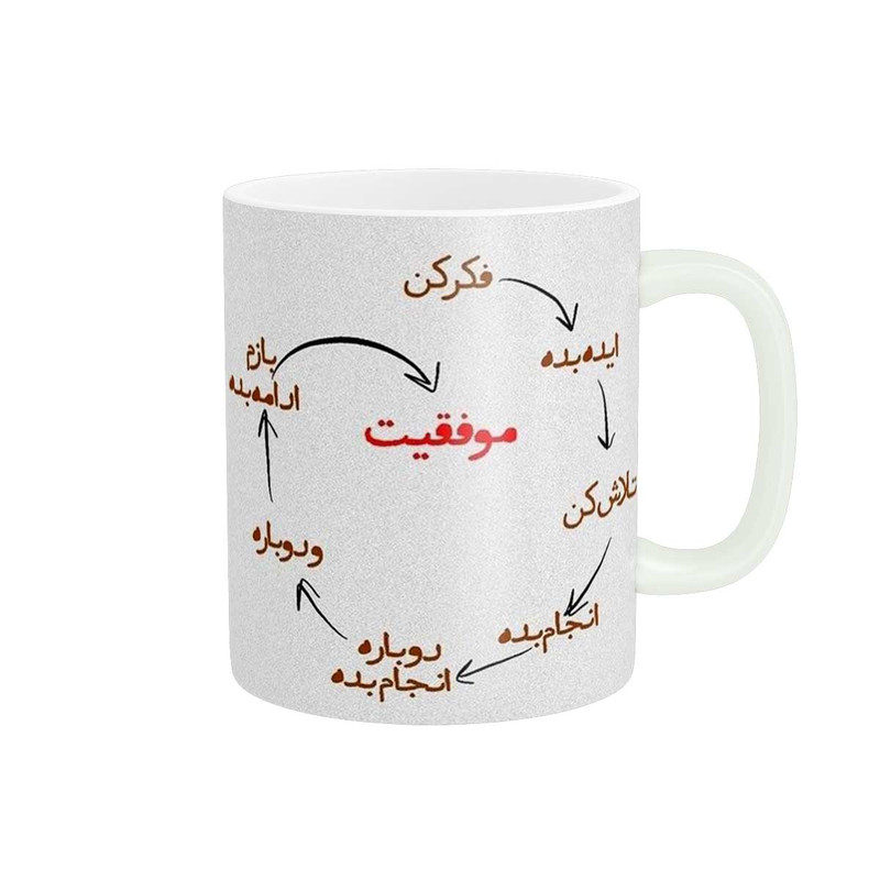ماگ پاد آفرین طرح مسیر موفقیت کد 3620