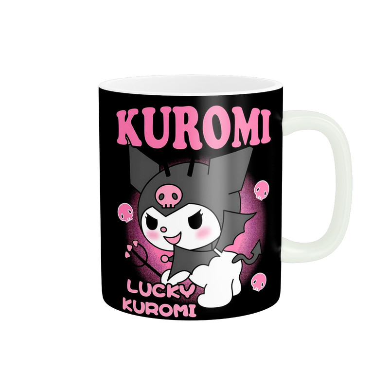 ماگ پادآفرین مدل کارتون کرومی و مای ملودی Kuromi کد PM3191