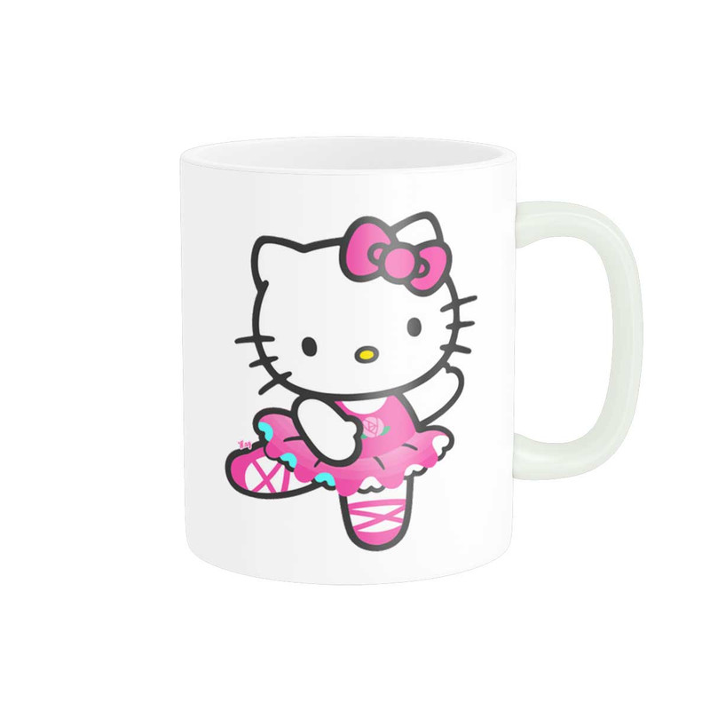 ماگ پاد آفرین طرح کارتون هلو کیتی hello kitty کد 3152