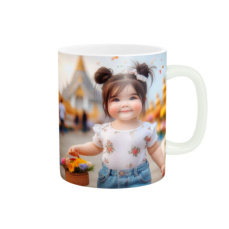 ماگ پادآفرین طرح عروسکی کد 196