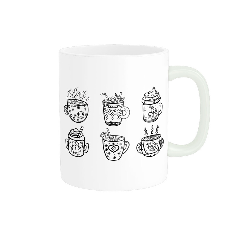 ماگ پادآفرین طرح  قهوه و کافی Coffee کد 1438