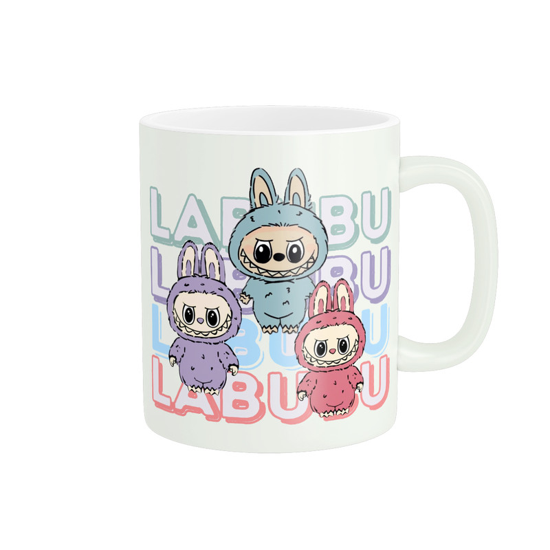 ماگ پادآفرین مدل عروسک Labubu کد PM3989