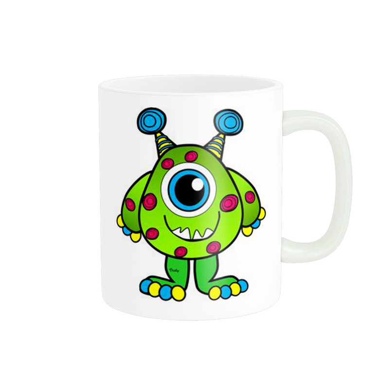 ماگ پادآفرین طرح  هیولا Monsters کد 1482