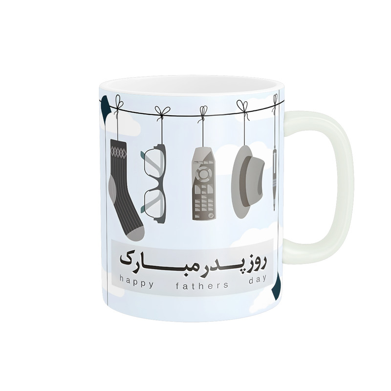 ماگ پادآفرین مدل روز پدر کد 655