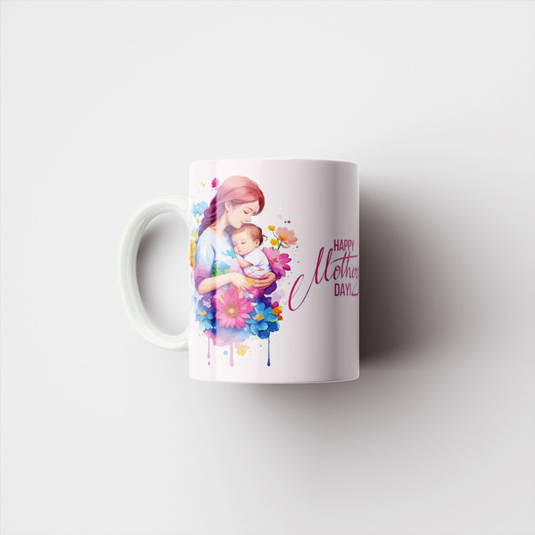 ماگ پادآفرین مدل روز مادر روز زن طرح روز مادر مبارک کد p2874
