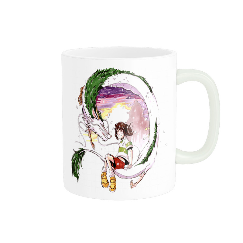 ماگ پادآفرین طرح انیمه شهر اشباح Spirited Away  کد 0570