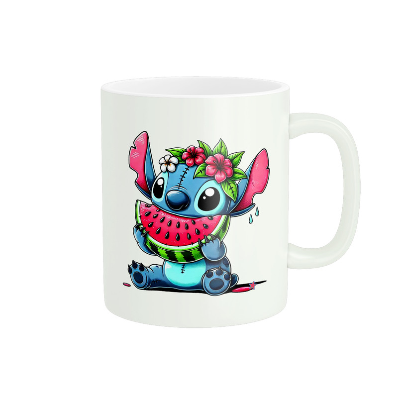 ماگ پادآفرین مدل کارتون استیچ و لیلو Stitch کد PM3849