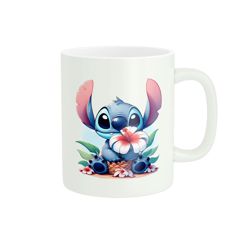 ماگ پادآفرین مدل کارتون استیچ و لیلو Stitch کد PM3889