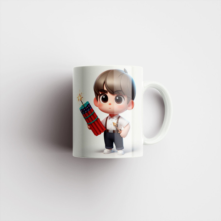 ماگ پاد آفرین طرح ترقه و اتش بازی کد 1773