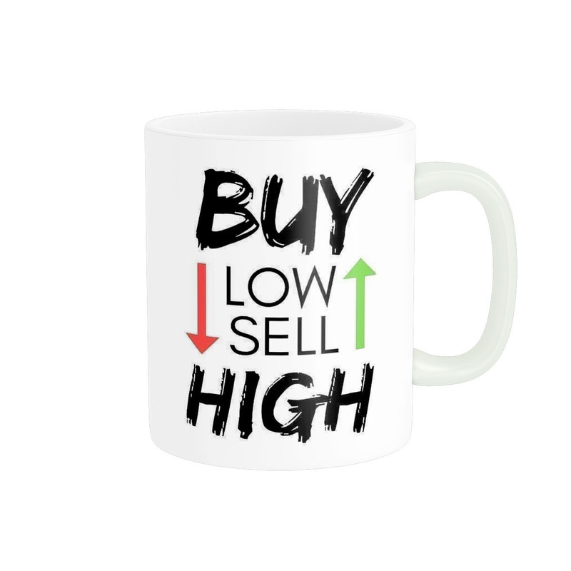 ماگ پادآفرین مدل ترید بورس بازارمالی تریدر کد p1300