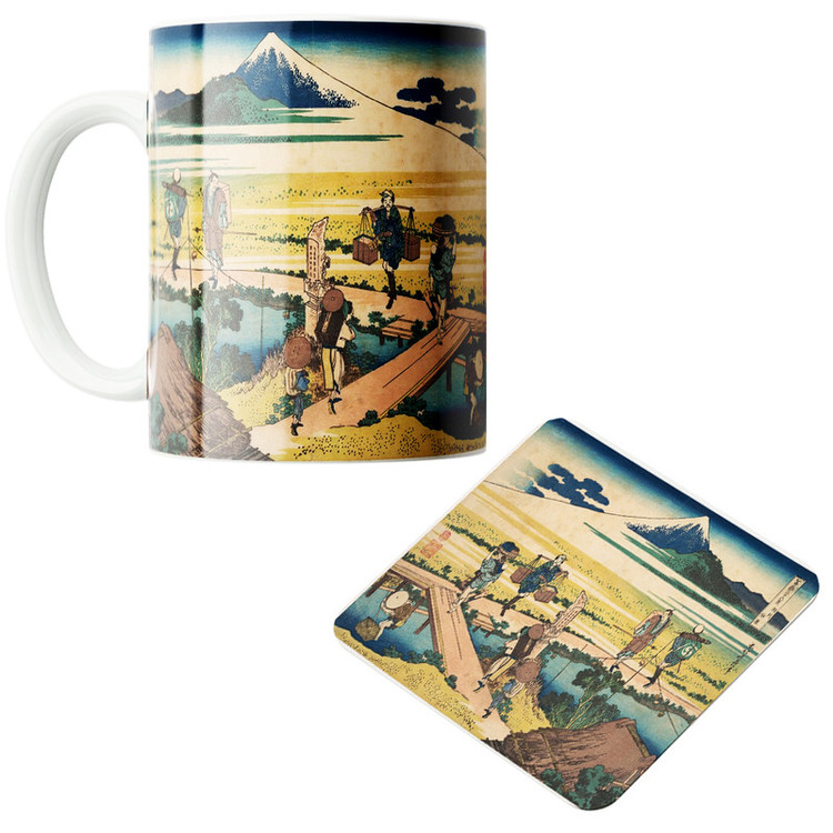 ماگ پاد آفرین مدل نقاشی چینی کد 01 به همراه زیر لیوانی