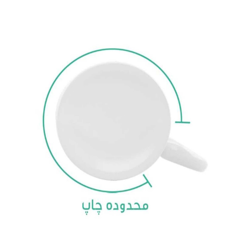 ماگ پادآفرین مدل روز پدر روز مرد طرح روز پدر مبارک کد p3342