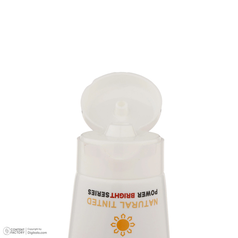 کرم ضدآفتاب رنگی سیسپرسا SPF50 مدل power bright NT مناسب انواع پوست، حجم 50 میلیلیتر